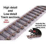 Rail with Ballast - Poser